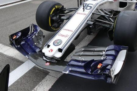 Sauber - Technik - GP Singapur, Russland & Japan 2018