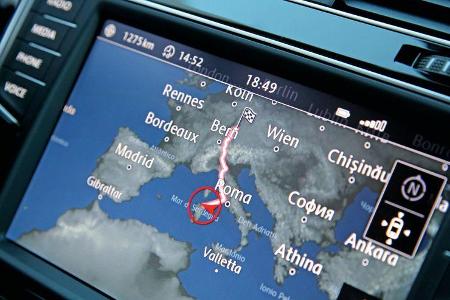 VW Golf 2.0 TDI Highline, Navi, Route