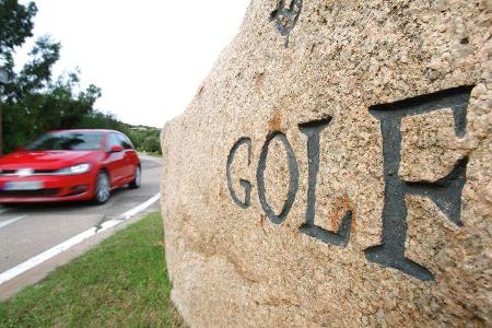 VW Golf 2.0 TDI Highline, Frontansicht