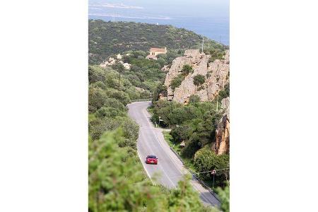 VW Golf 2.0 TDI Highline, Frontansicht, Italien