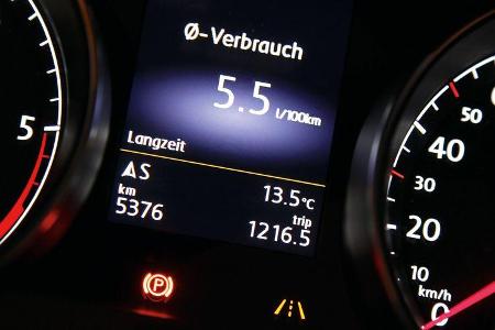 VW Golf 2.0 TDI Highline, Verbrauch