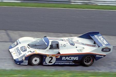 Porsche 956/962, Seitenansicht