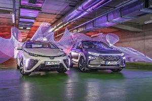 Hyundai Nexo, Toyota Mirai, Exterieur