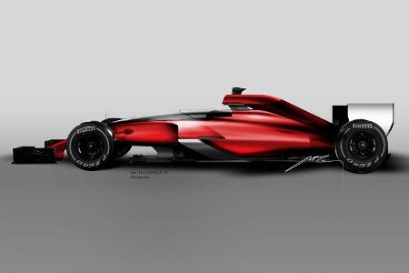 Mercedes W11 - F1 Concept 2020 - Cockpitschutz Kanzel - Formel 1