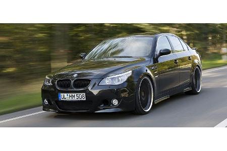 Mit 319 PS und 630 Newtonmeter Drehmoment gesegnet, ist der Hamann-BMW ein Langstreckenrenner par excellence.