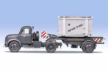 Magirus Merkur mit Auflieger 