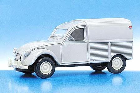 Citroen 2 CV Kastenente von Brekina in 1:87
