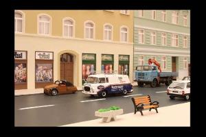 Stop-Motion, Animationsfilm, Ost-Klassiker, Skoda 130 RS, Lada VFTS, Modellautos