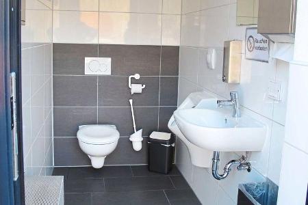 Wohnmobilpark im Saarland Thermen Resort Toilette