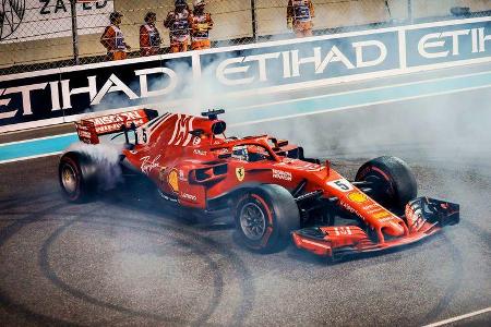 Sebastian Vettel - GP Abu Dhabi 2018