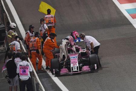 Esteban Ocon - GP Abu Dhabi 2018