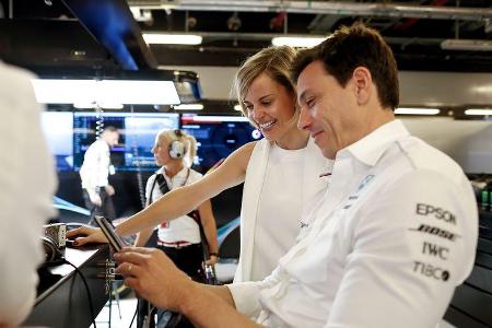 Susie & Toto Wolff - GP Abu Dhabi 2018