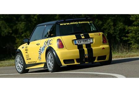 More Sports: Im RMS-Trimm taugt der Cooper S auch und gerade abseits öffentlicher Straßen zur Kurvenhatz