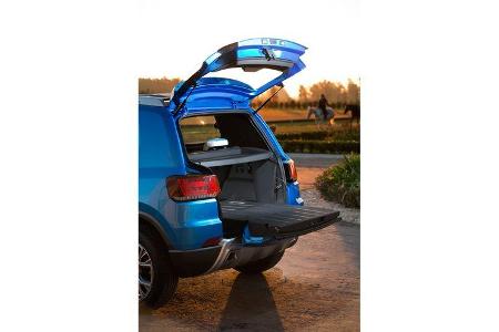 VW Taigun, Heckklappe
