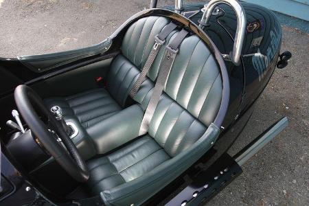 Morgan Threewheeler, Sitze, Fahrersitz