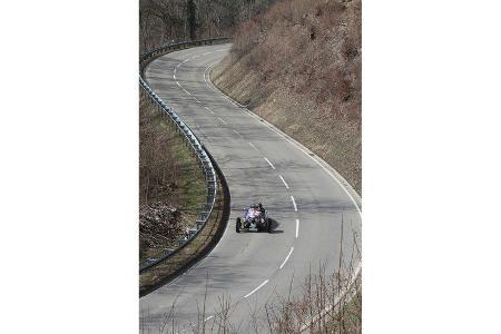 Morgan Threewheeler, Frontansicht