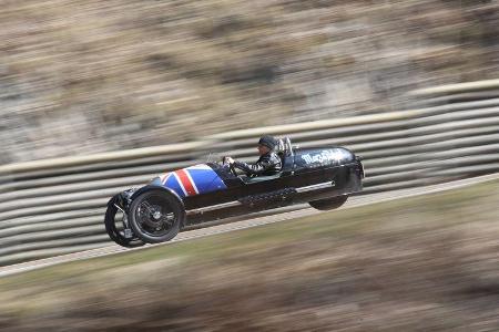 Morgan Threewheeler, Seitenansicht