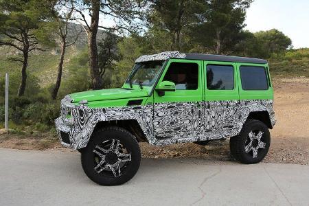 Mercedes Benz G63 AMG 4x4 Green Monster