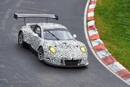 Porsche 911 GT3 - Erlkönig - Testfahrten Nürburgring Nordschleife 11/2014