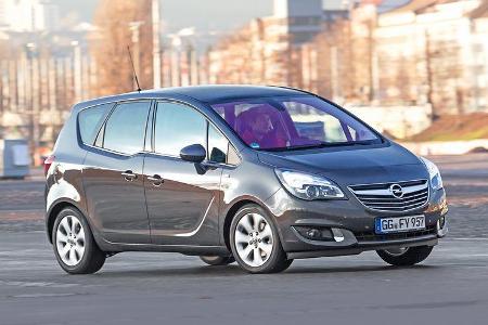 Opel Meriva 1.4 ecoFlex, Frontansicht