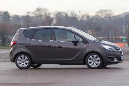 Opel Meriva 1.4 ecoFlex, Seitenansicht