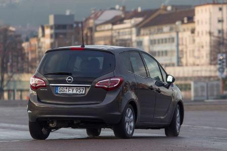 Opel Meriva 1.4 ecoFlex, Heckansicht