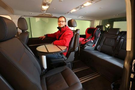 VW Multivan T5, Klapptisch