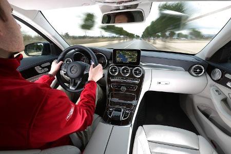 Mercedes C-Klasse, Cockpit, Innenraum