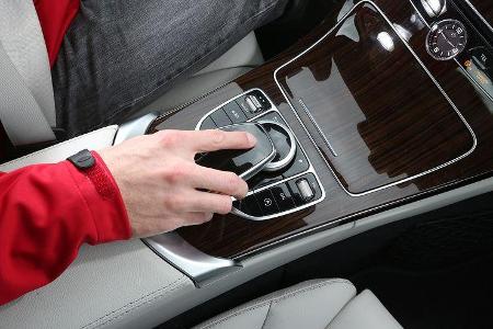 Mercedes C-Klasse, Touchpad, Comand Online