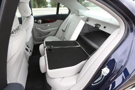 Mercedes C-Klasse, Fond, Rückbank