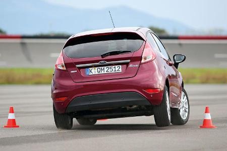 Ford Fiesta, Heckansicht