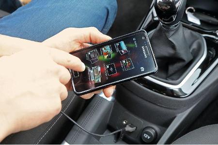 Ford Fiesta, AUX, USB-Eingang