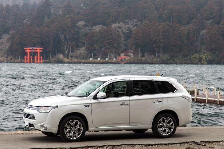 Mitsubishi Outlander PHEV, Seitenansicht