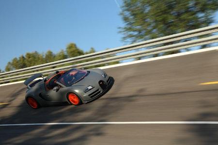Bugatti Veyron Grand Sport Vitesse, Steilkurve