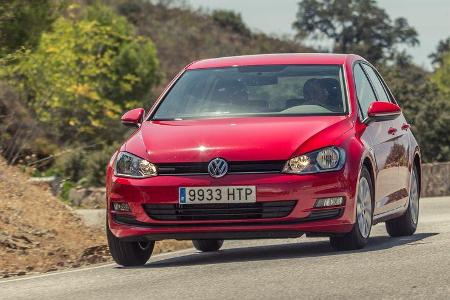 VW Golf, Frontansicht