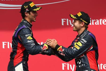 Ricciardo & Vettel - GP Kanada 2014