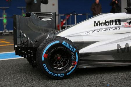Jenson Button - McLaren - Formel 1 - Test - Jerez - 29. Januar 2014