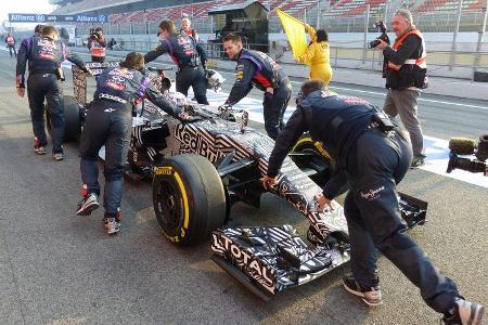 Daniel Ricciardo - Red Bull - Formel 1-Test - Barcelona - 19. Februar 2015