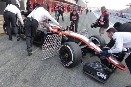 Fernando Alonso - McLaren - Formel 1-Test - Barcelona - 19. Februar 2015