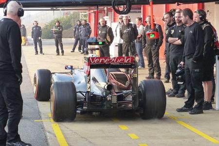 Jolyon Palmer - Lotus - Formel 1-Test - Barcelona - 19. Februar 2015