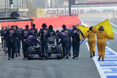 Red Bull - Formel 1-Test - Barcelona - 19. Februar 2015