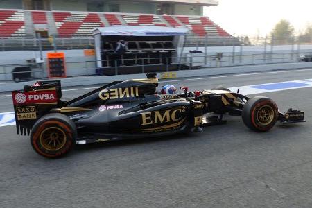 Jolyon Palmer - Lotus - Formel 1-Test - Barcelona - 19. Februar 2015