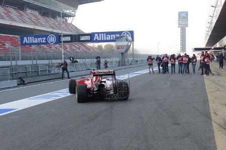 Kimi Räikkönen - Ferrari - Formel 1-Test - Barcelona - 19. Februar 2015