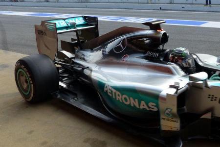 Nico Rosberg - Mercedes - Formel 1-Test - Barcelona - 19. Februar 2015