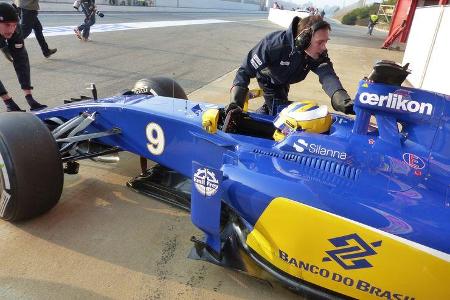 Marcus Ericsson - Sauber - Formel 1-Test - Barcelona - 19. Februar 2015