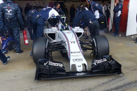 Felipe Massa - Williams - Formel 1-Test - Barcelona - 19. Februar 2015