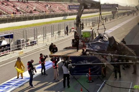 Toro Rosso - Formel 1-Test - Barcelona - 20. Februar 2015