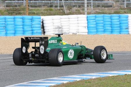 01/2014, Caterham CAT05 Präsentation Jerez