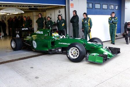 01/2014, Caterham CAT05 Präsentation Jerez