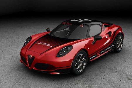 Dieser Alfa Romeo 4C sorgte 2014 in der WTCC für Ordnung.